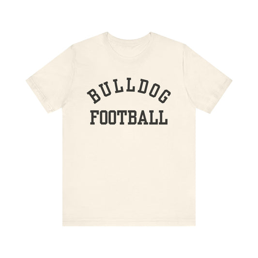 Classic Bulldog Football Unisex Jersey Short Sleeve Tee