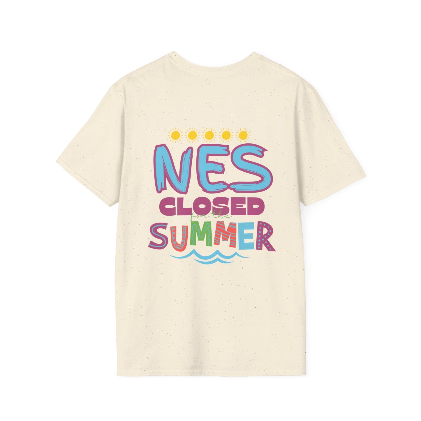 NES Closed for the Summer Unisex Softstyle T-Shirt