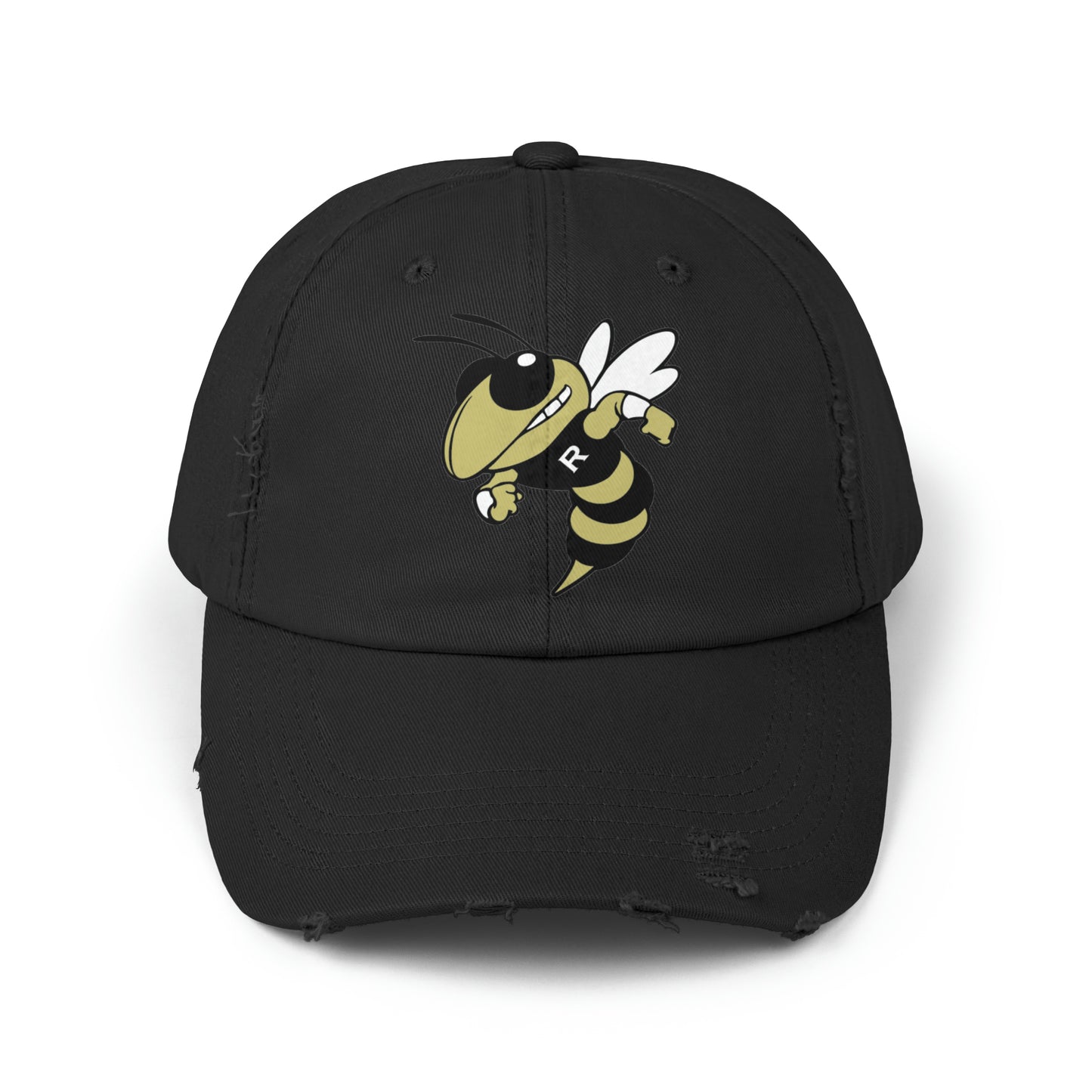 Rockmart Jackets School Spirit Unisex Distressed Cap