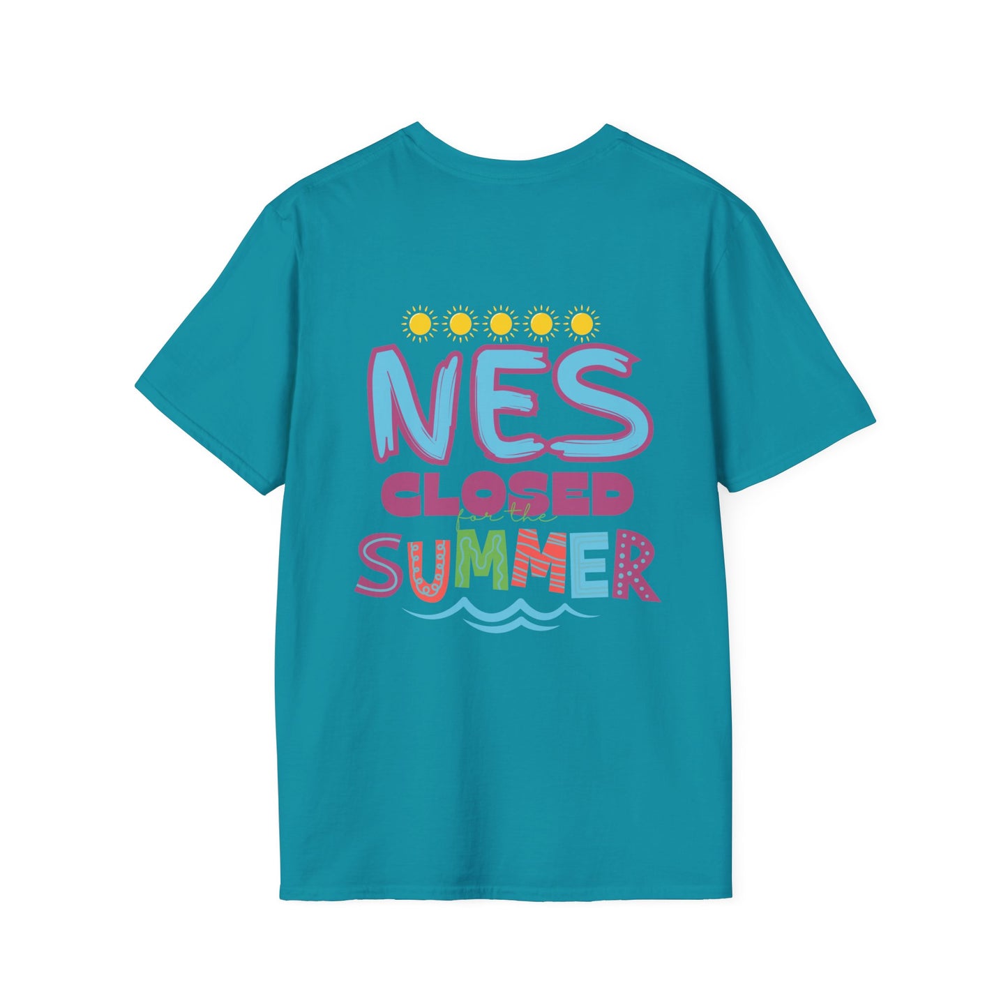 NES Closed for the Summer Unisex Softstyle T-Shirt