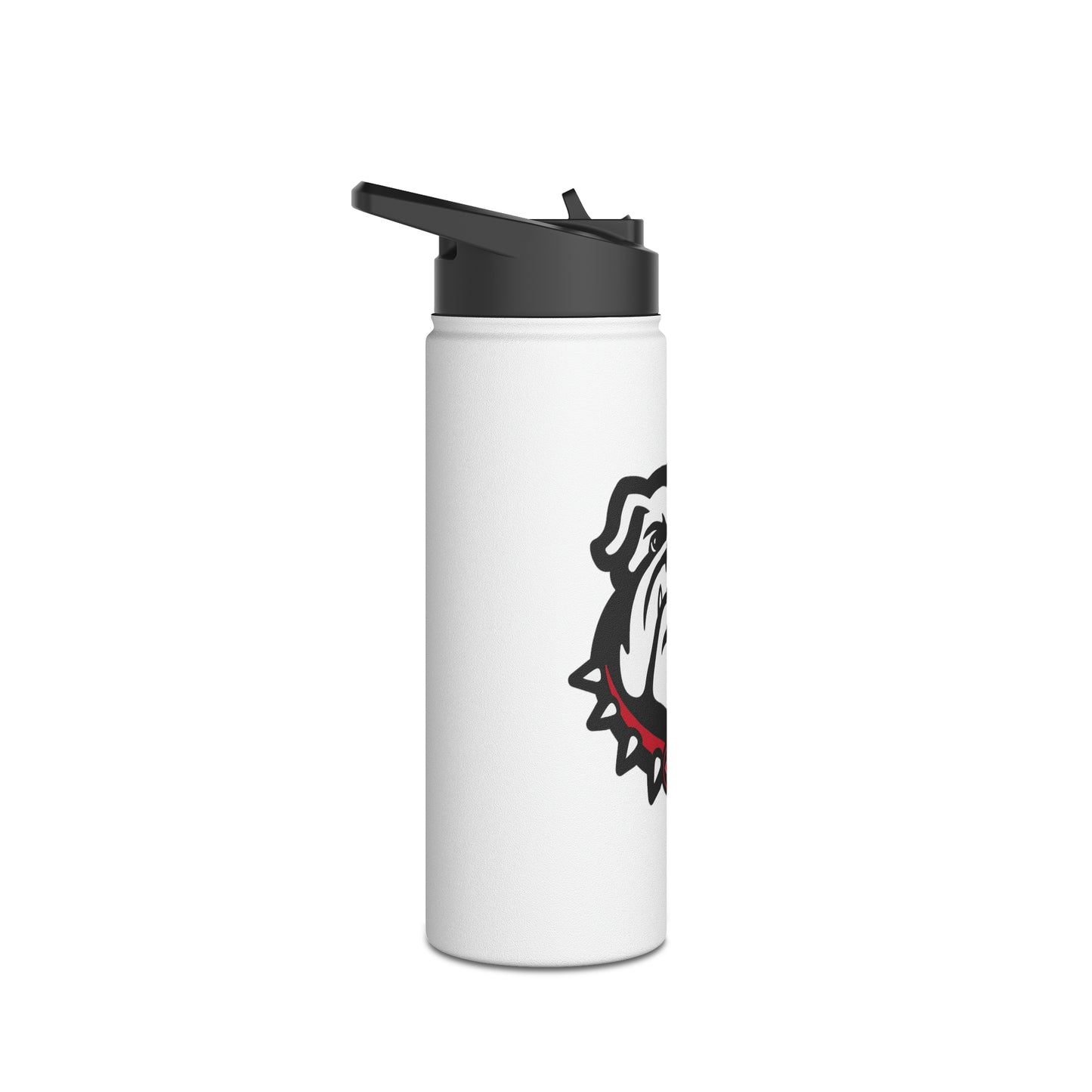 Cedartown Bulldog School Spirit Stainless Steel Water Bottle, Standard Lid