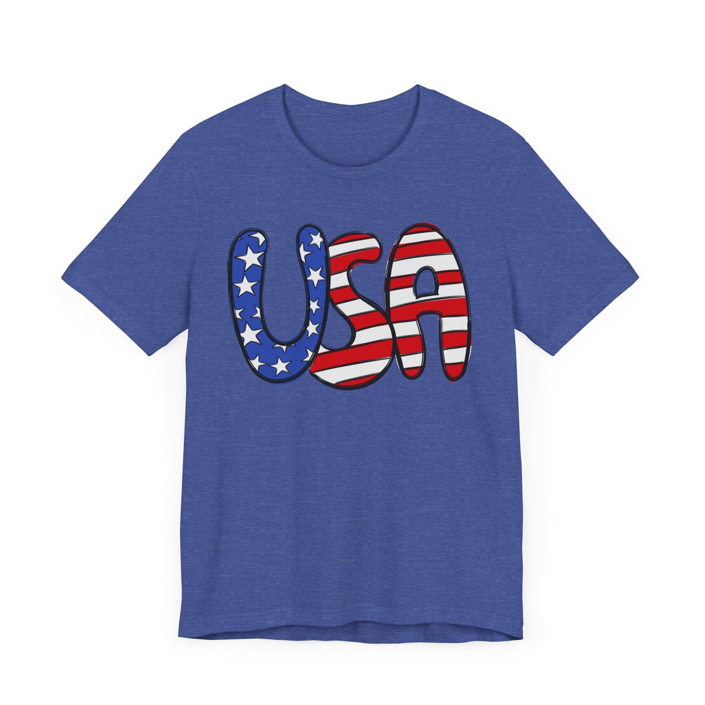 USA Unisex Jersey Short Sleeve Tee