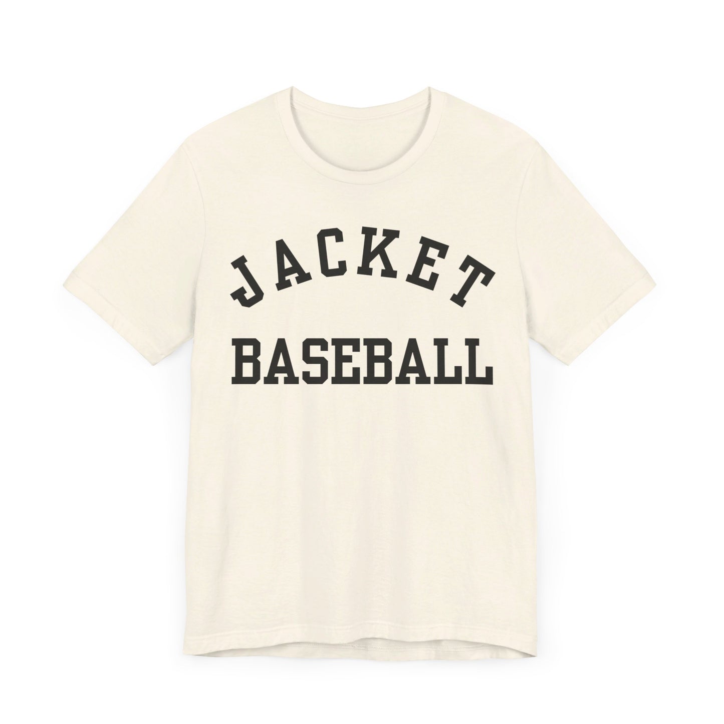 Classic Jacket Baseball Unisex Jersey Short Sleeve Tee