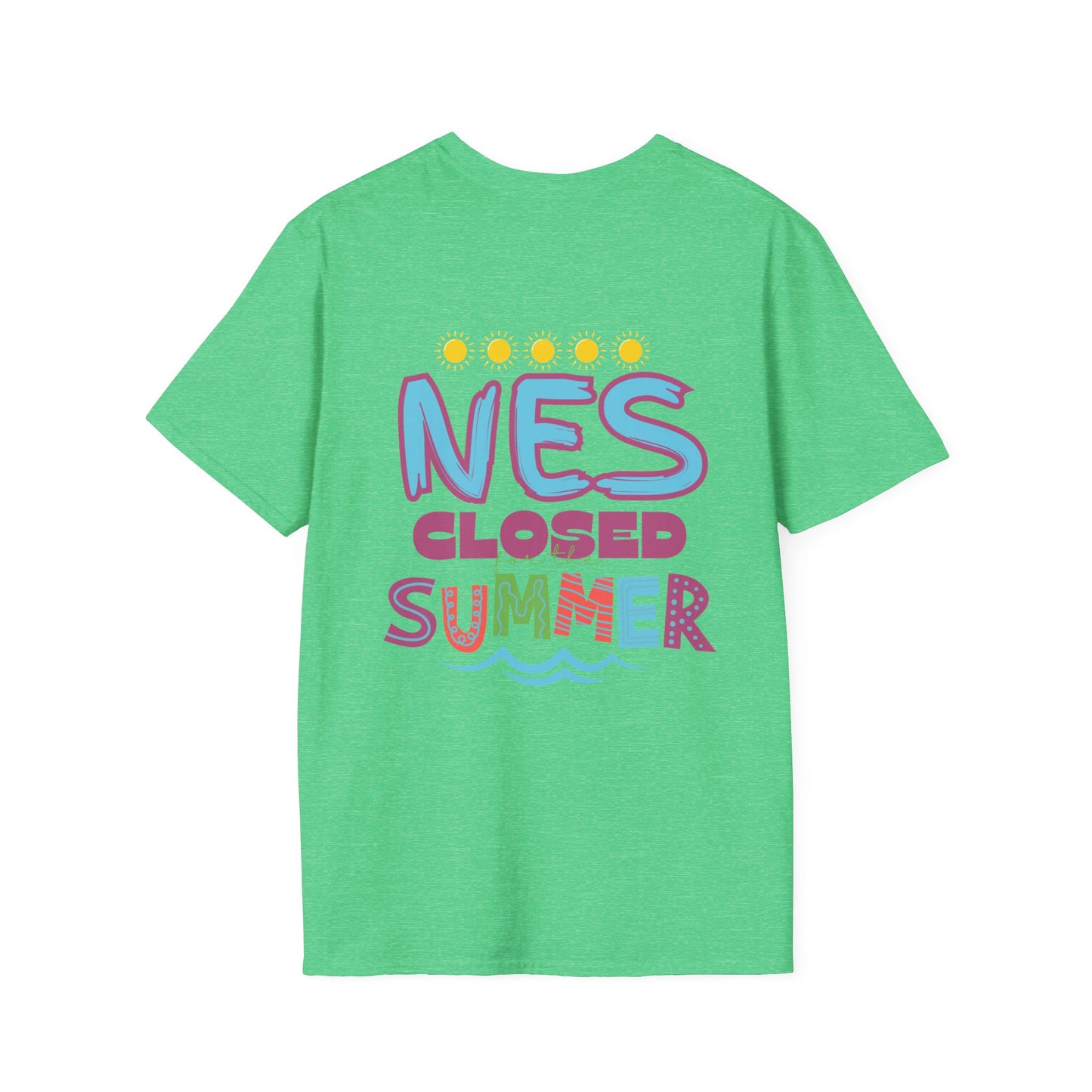 NES Closed for the Summer Unisex Softstyle T-Shirt