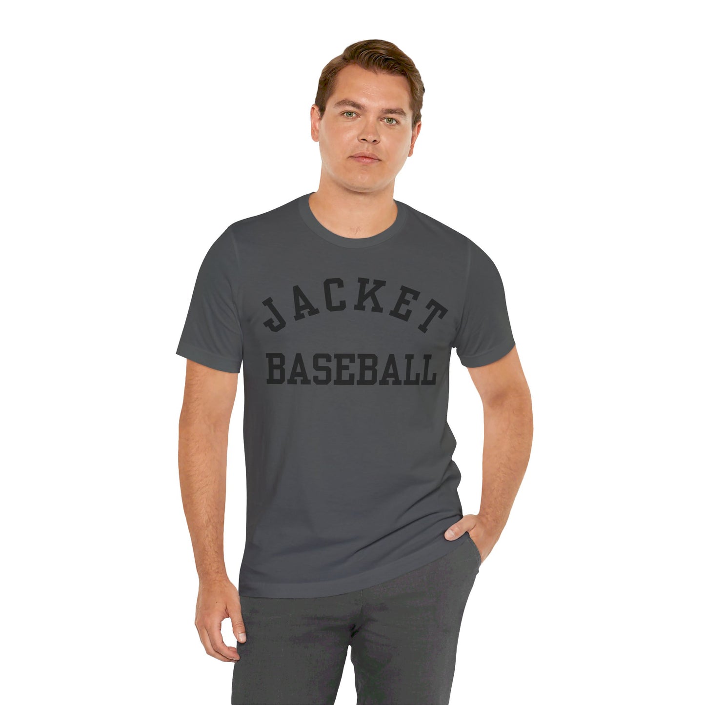 Classic Jacket Baseball Unisex Jersey Short Sleeve Tee