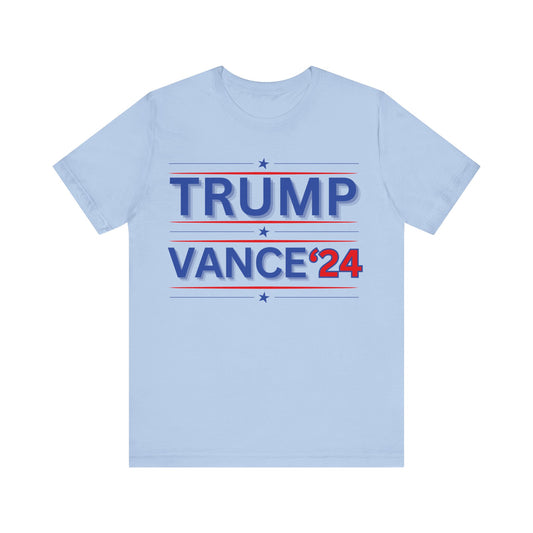 Trump Vance '24 Bella Canvas Unisex Jersey Short Sleeve Tee