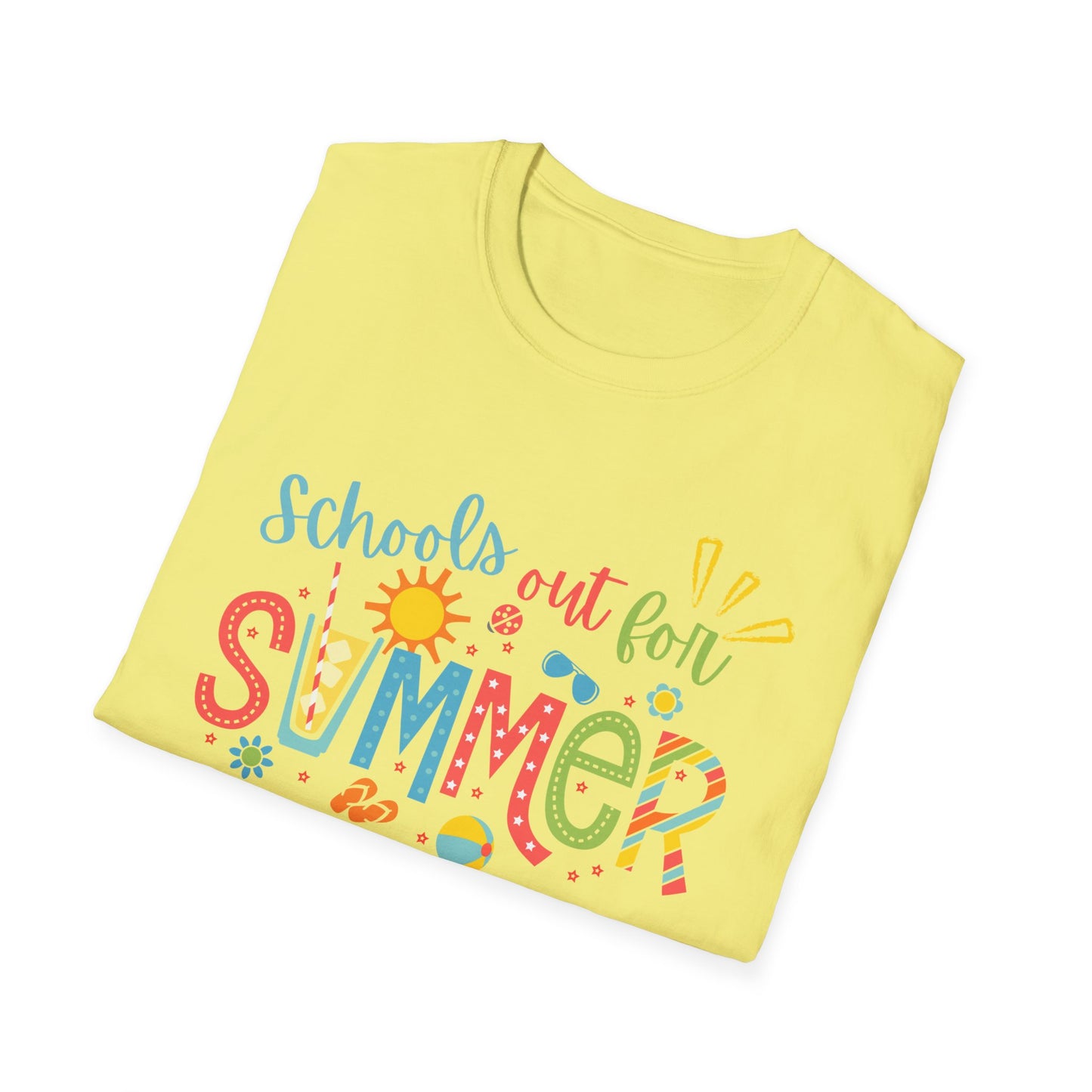 Schools Out for SUMMER! Unisex Softstyle T-Shirt