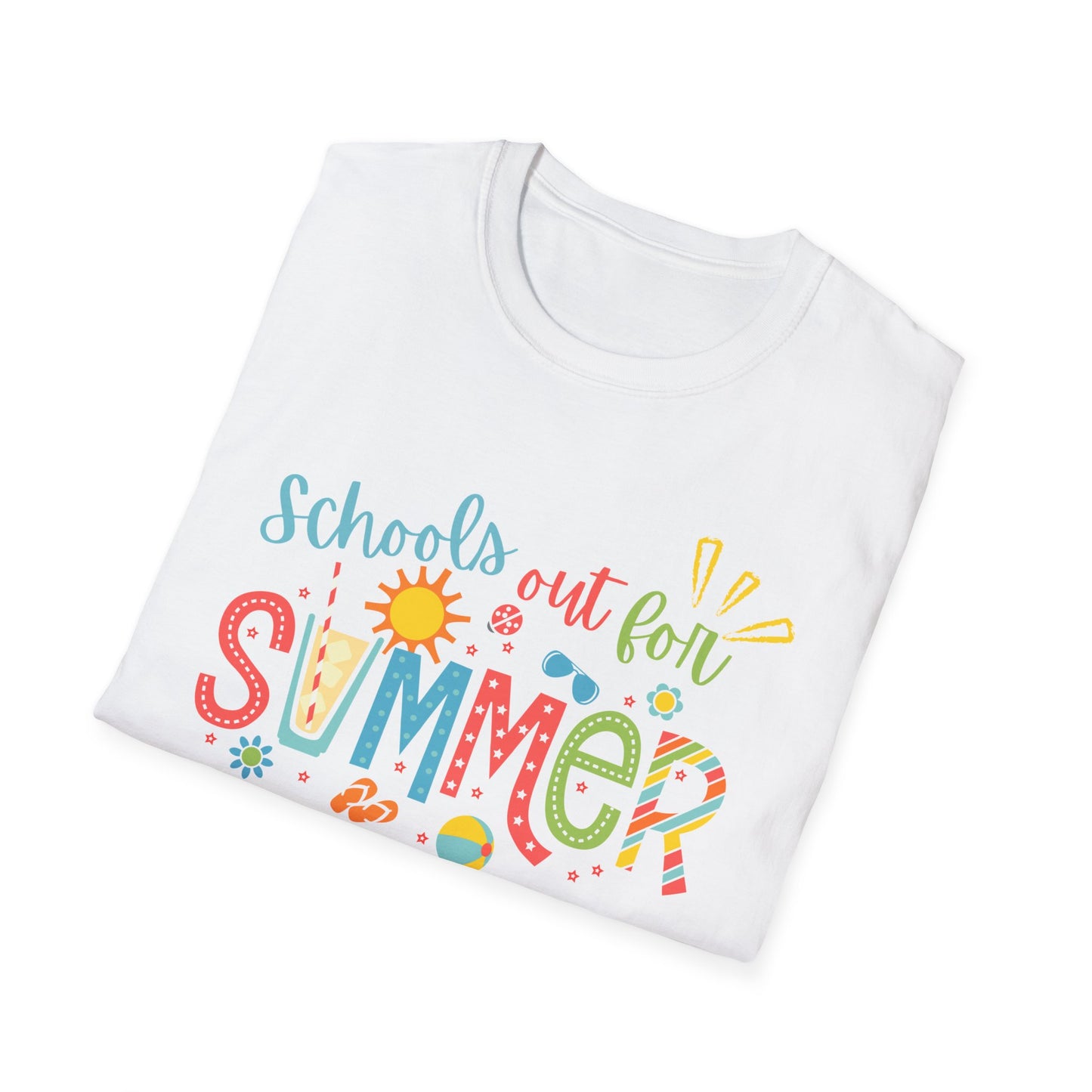 Schools Out for SUMMER! Unisex Softstyle T-Shirt