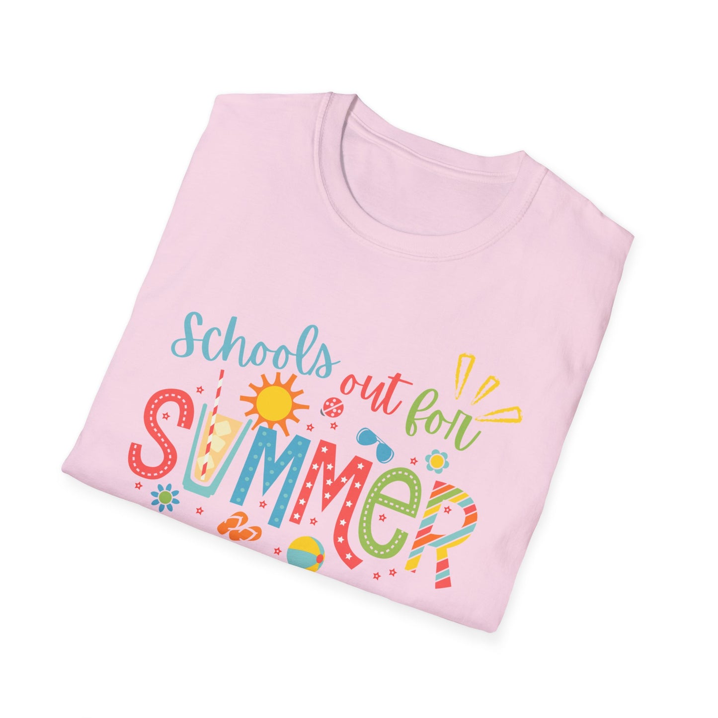 Schools Out for SUMMER! Unisex Softstyle T-Shirt