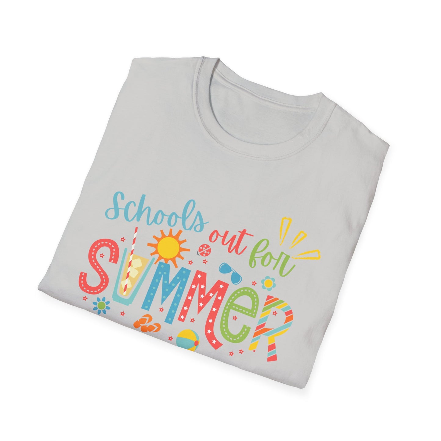 Schools Out for SUMMER! Unisex Softstyle T-Shirt