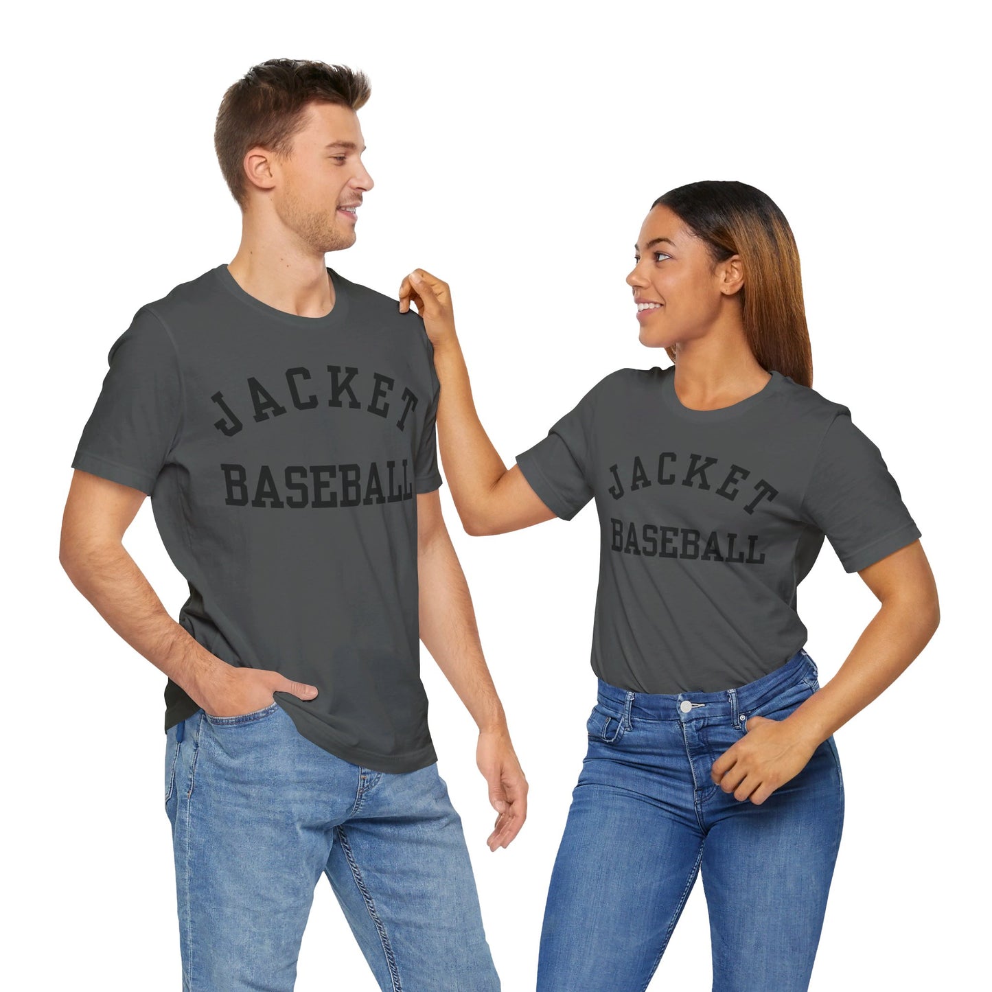 Classic Jacket Baseball Unisex Jersey Short Sleeve Tee