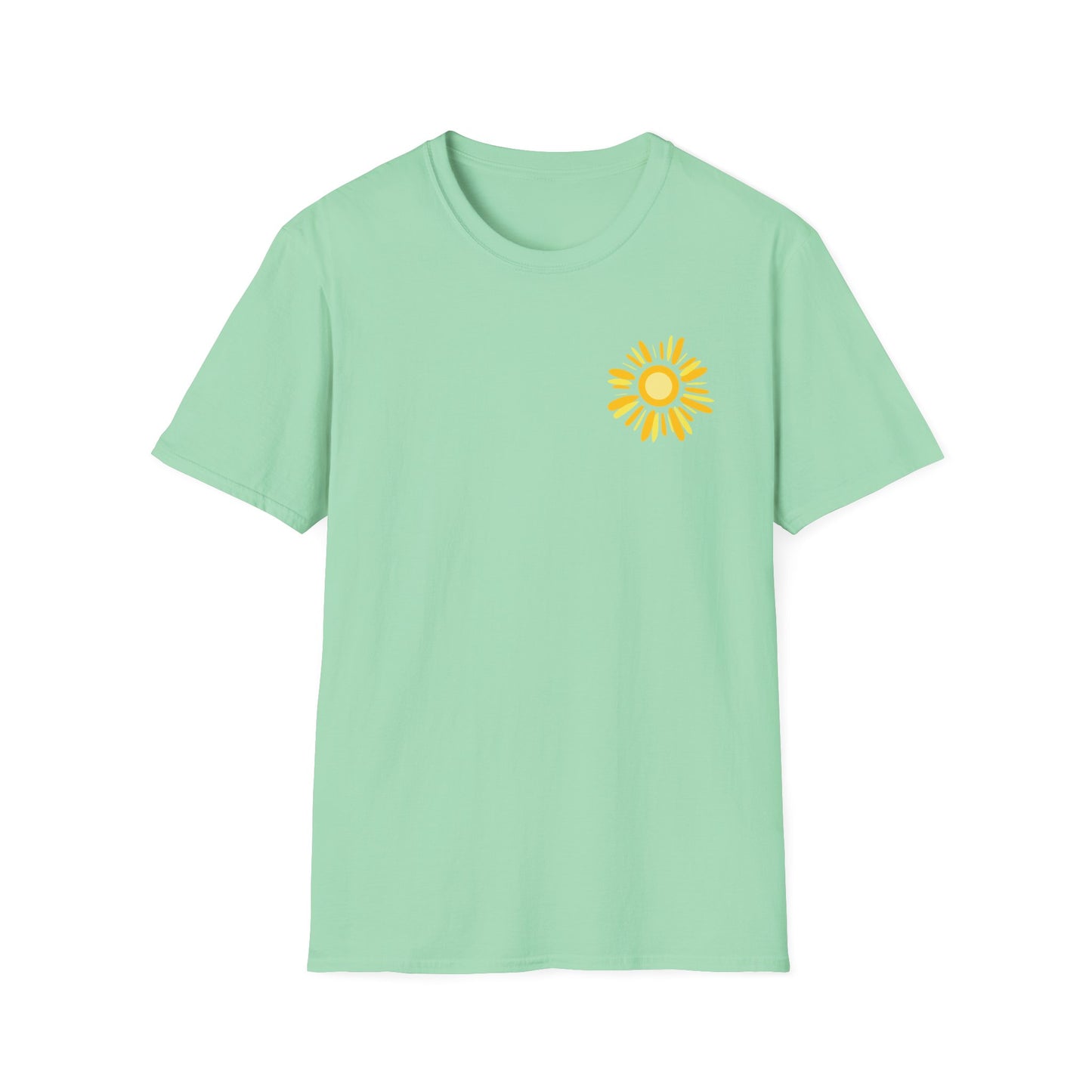 Goodbye lesson plans, hello suntan! Unisex Softstyle T-Shirt