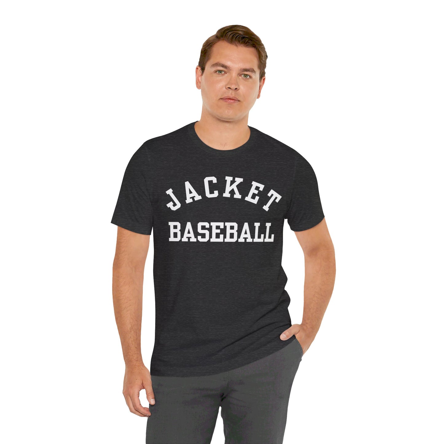 Classic Jacket Baseball Unisex Jersey Short Sleeve Tee