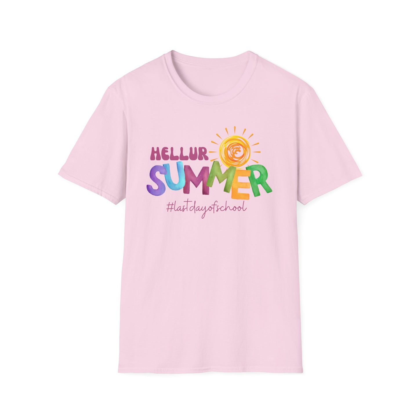 Hellur Summer Unisex Softstyle T-Shirt