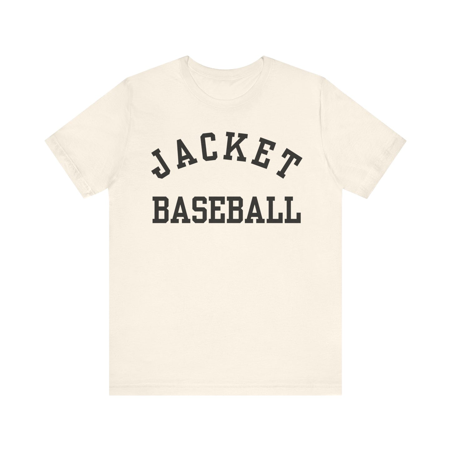 Classic Jacket Baseball Unisex Jersey Short Sleeve Tee