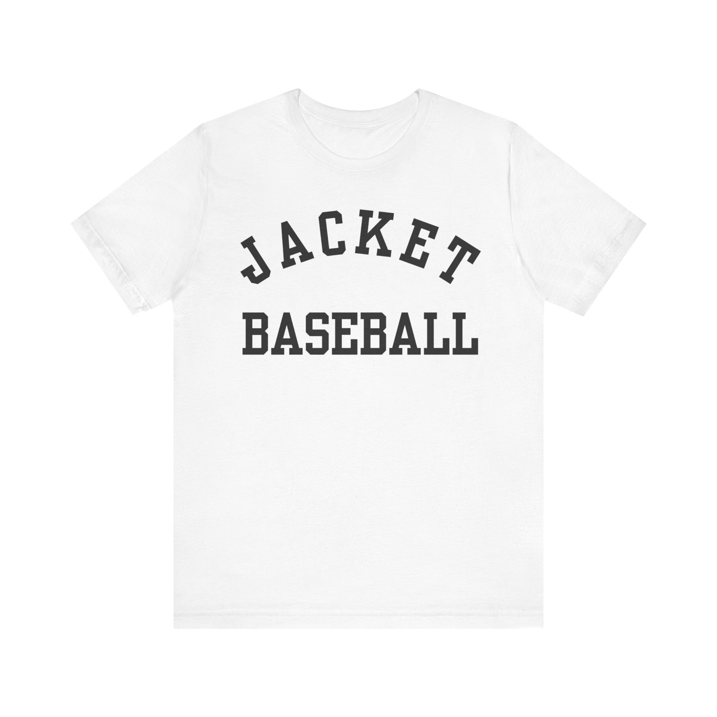 Classic Jacket Baseball Unisex Jersey Short Sleeve Tee