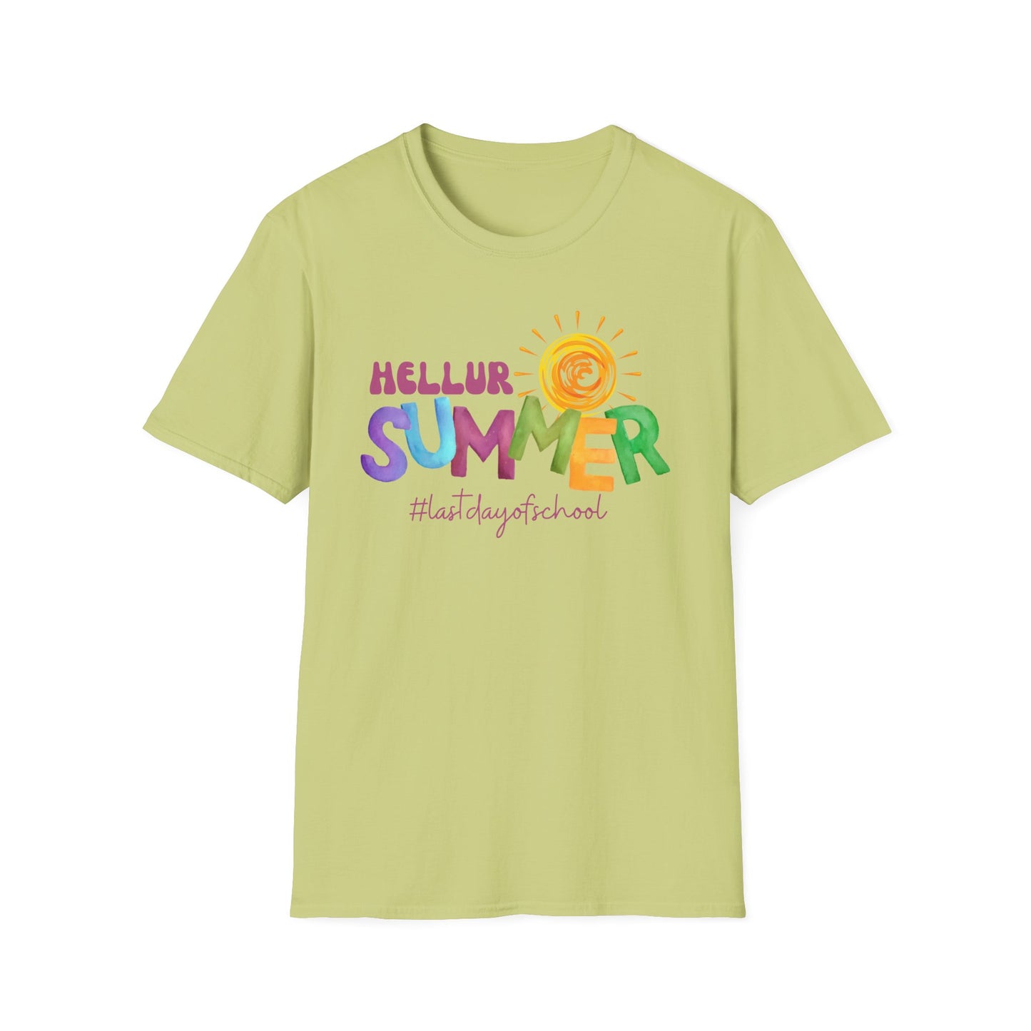 Hellur Summer Unisex Softstyle T-Shirt