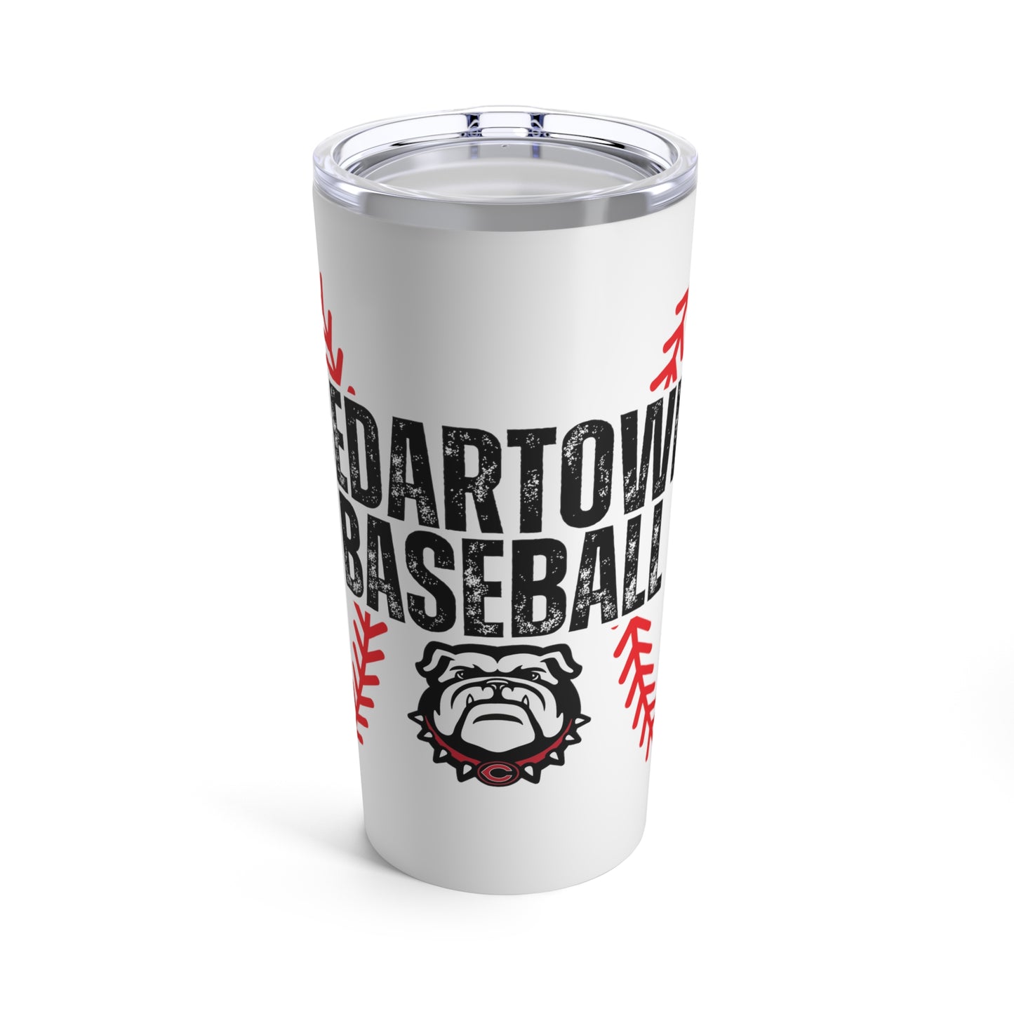 Cedartown Bulldogs Baseball School Spirit Tumbler 20oz