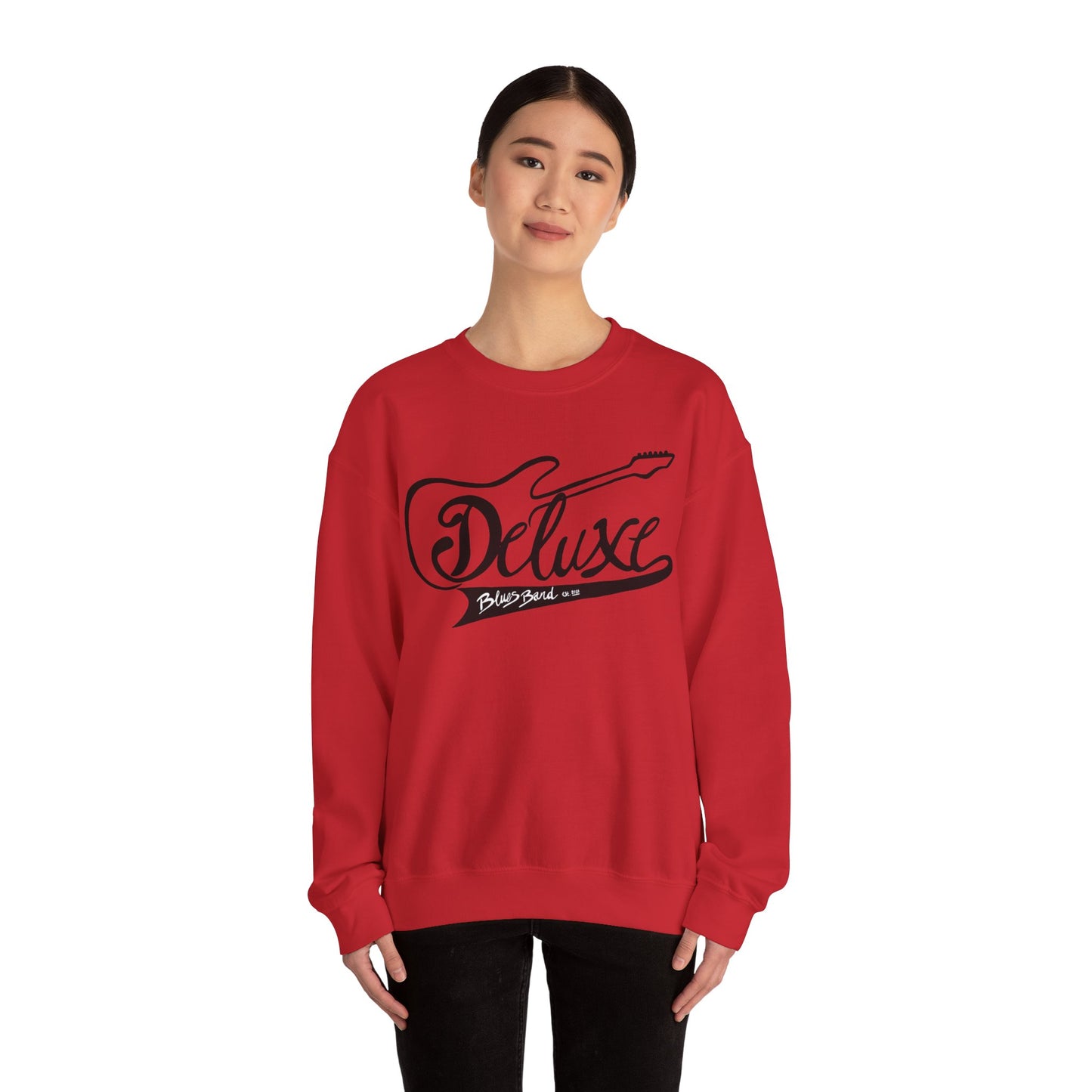 DELUXE Band Unisex Heavy Blend™ Crewneck Sweatshirt