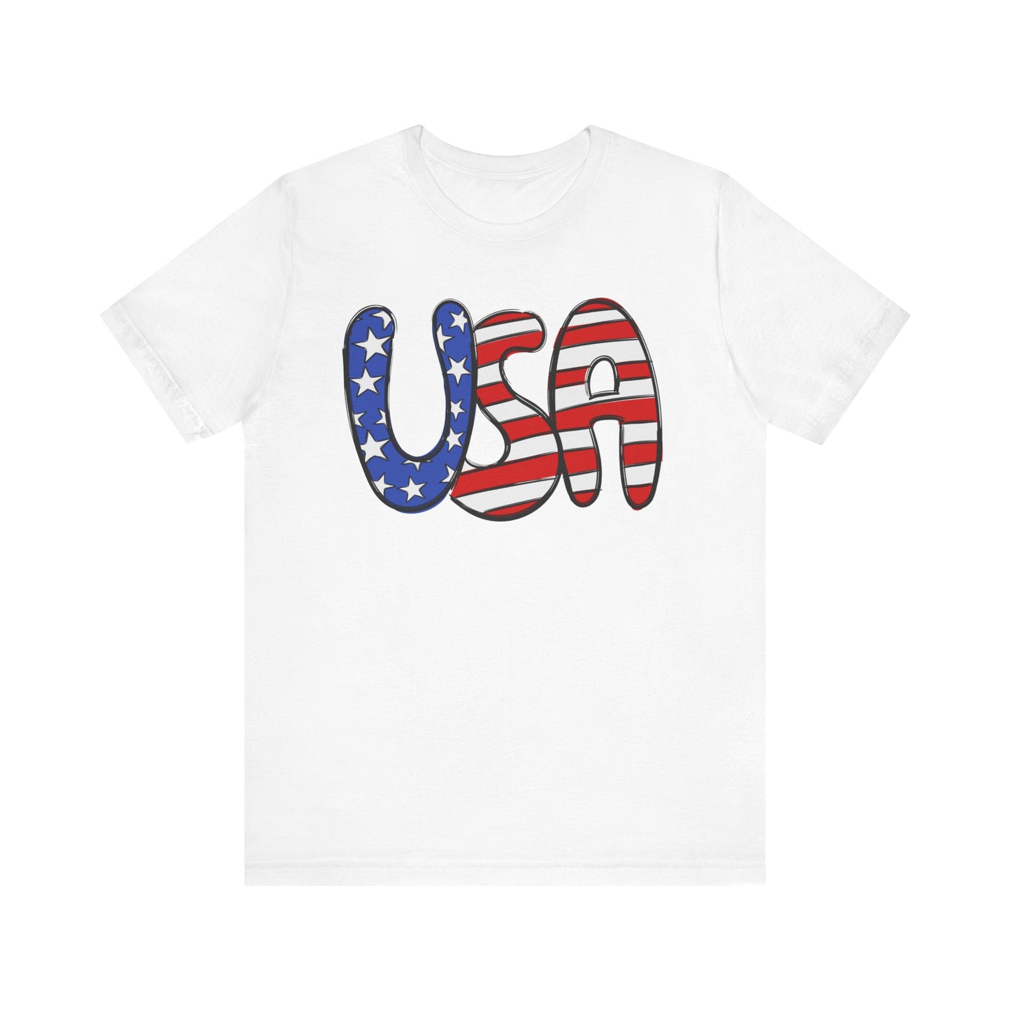 USA Unisex Jersey Short Sleeve Tee