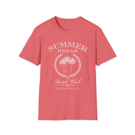 Summer Break Social Club Unisex Softstyle T-Shirt