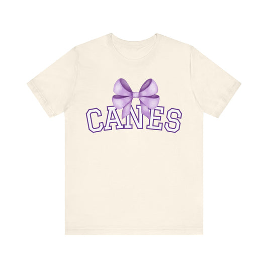 Cartersville Hurricane Bow Bella+Canvas Unisex Jersey Short Sleeve Tee