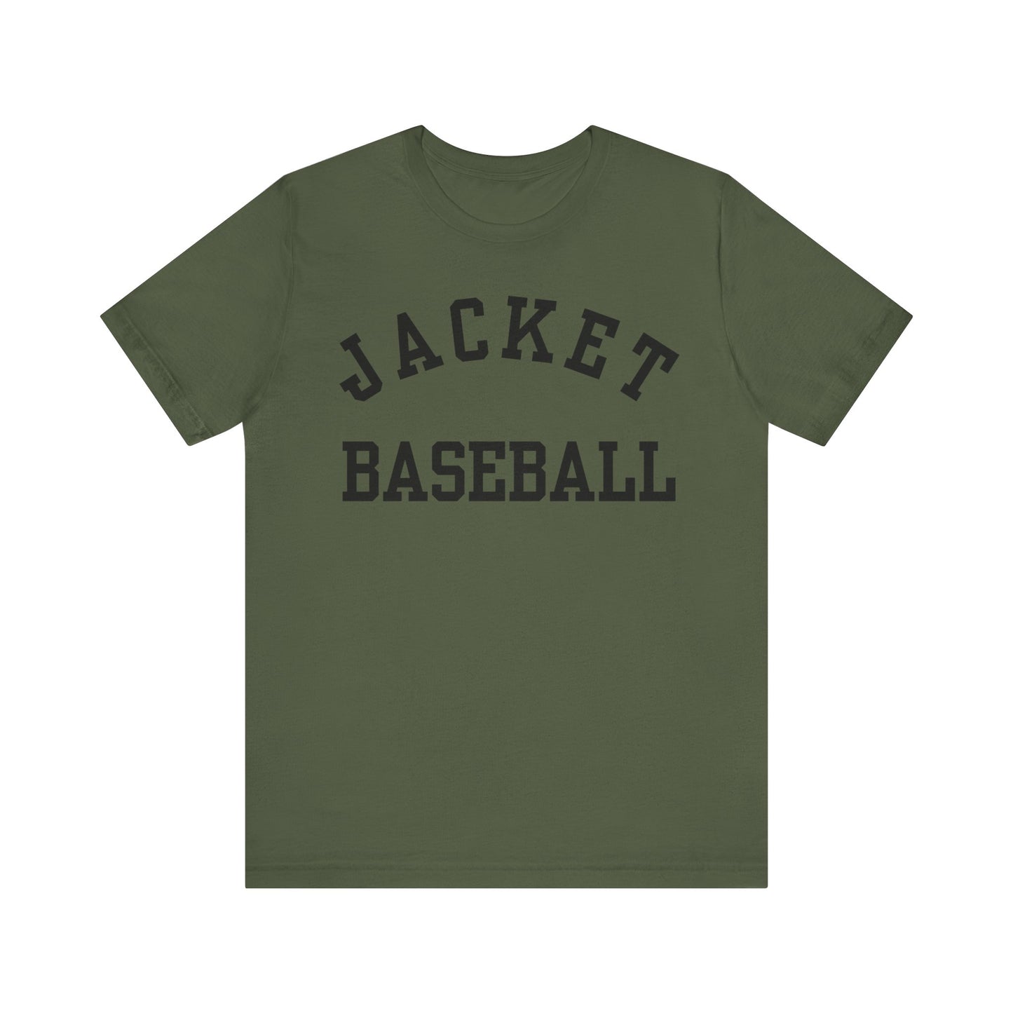 Classic Jacket Baseball Unisex Jersey Short Sleeve Tee