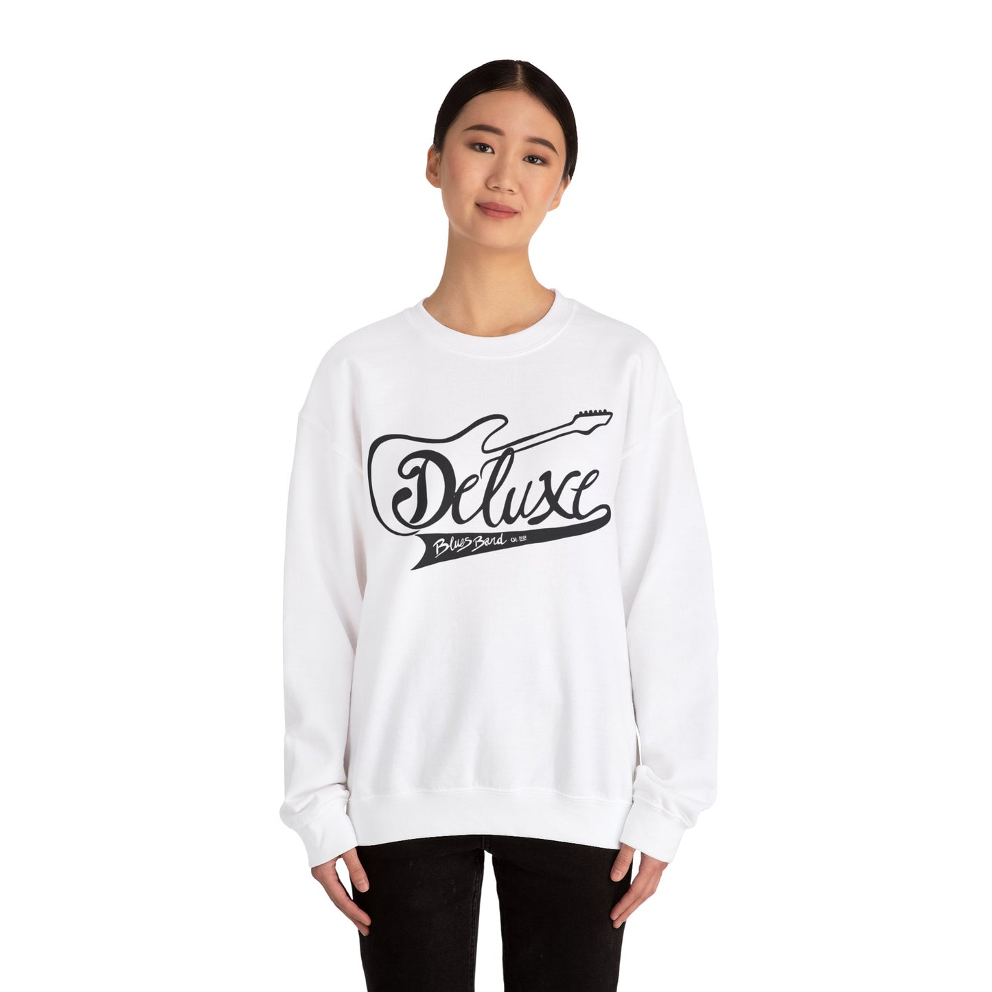 DELUXE Band Unisex Heavy Blend™ Crewneck Sweatshirt