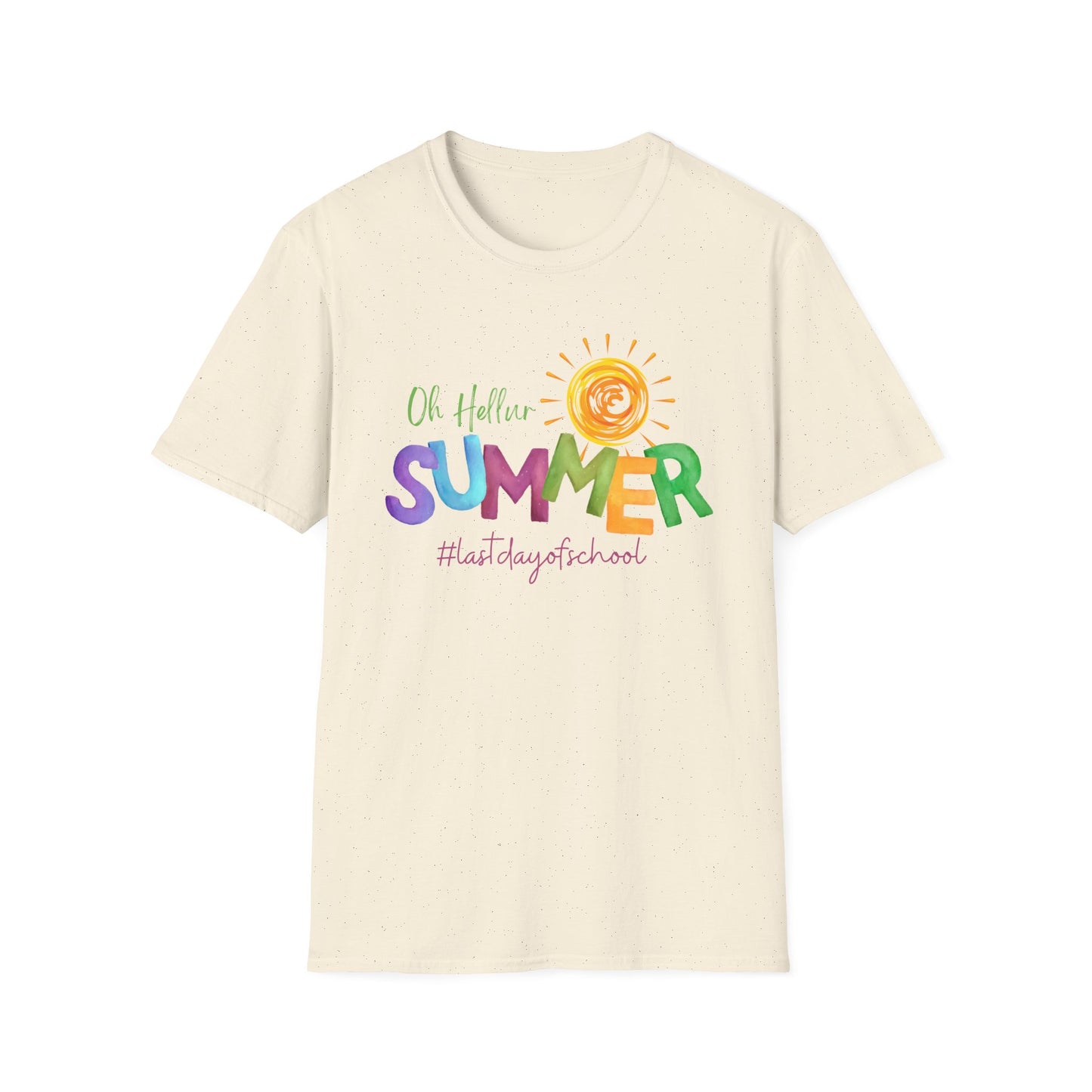 Oh Hellur Summer Unisex Softstyle T-Shirt