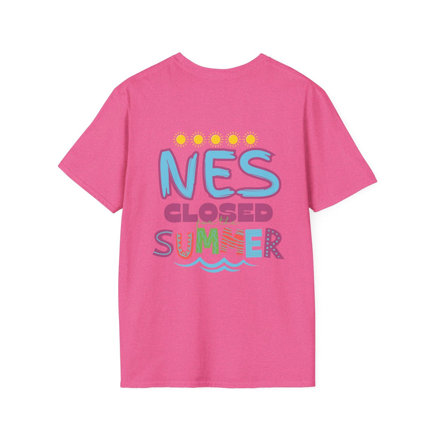 NES Closed for the Summer Unisex Softstyle T-Shirt