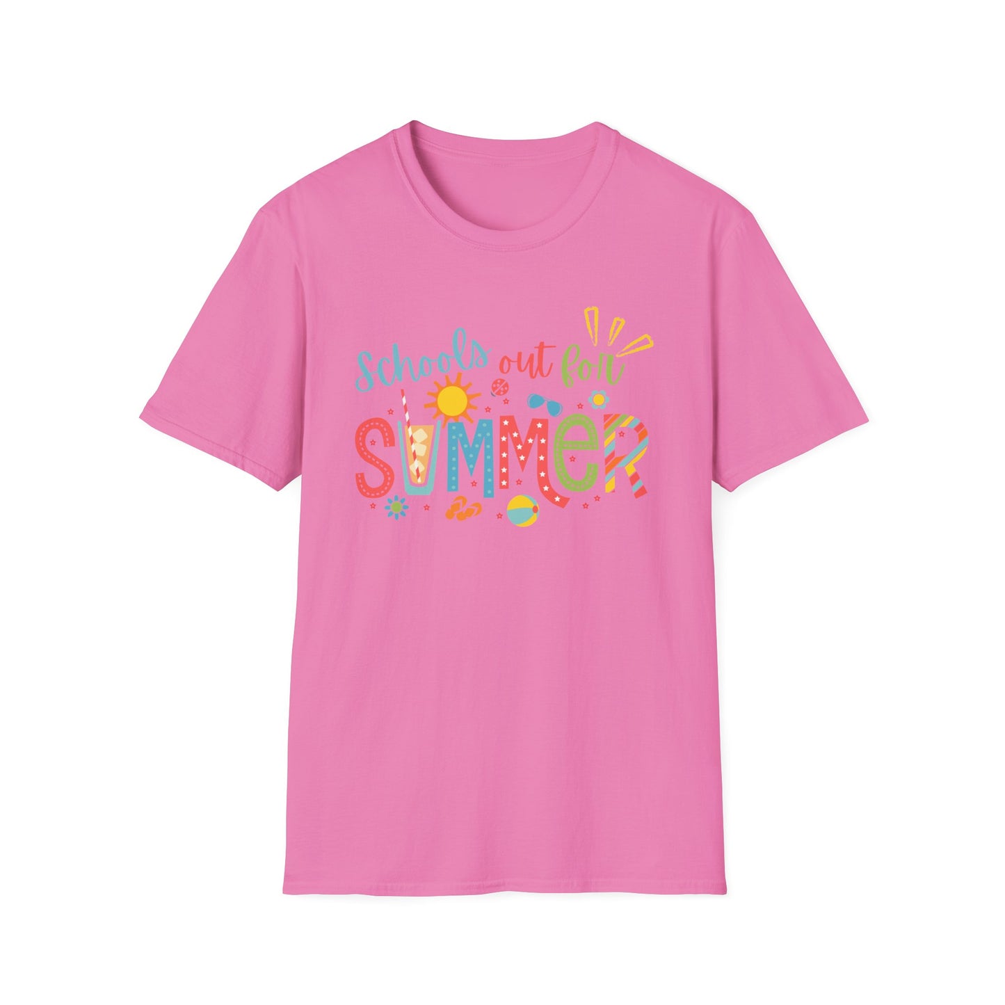 Schools Out for SUMMER! Unisex Softstyle T-Shirt