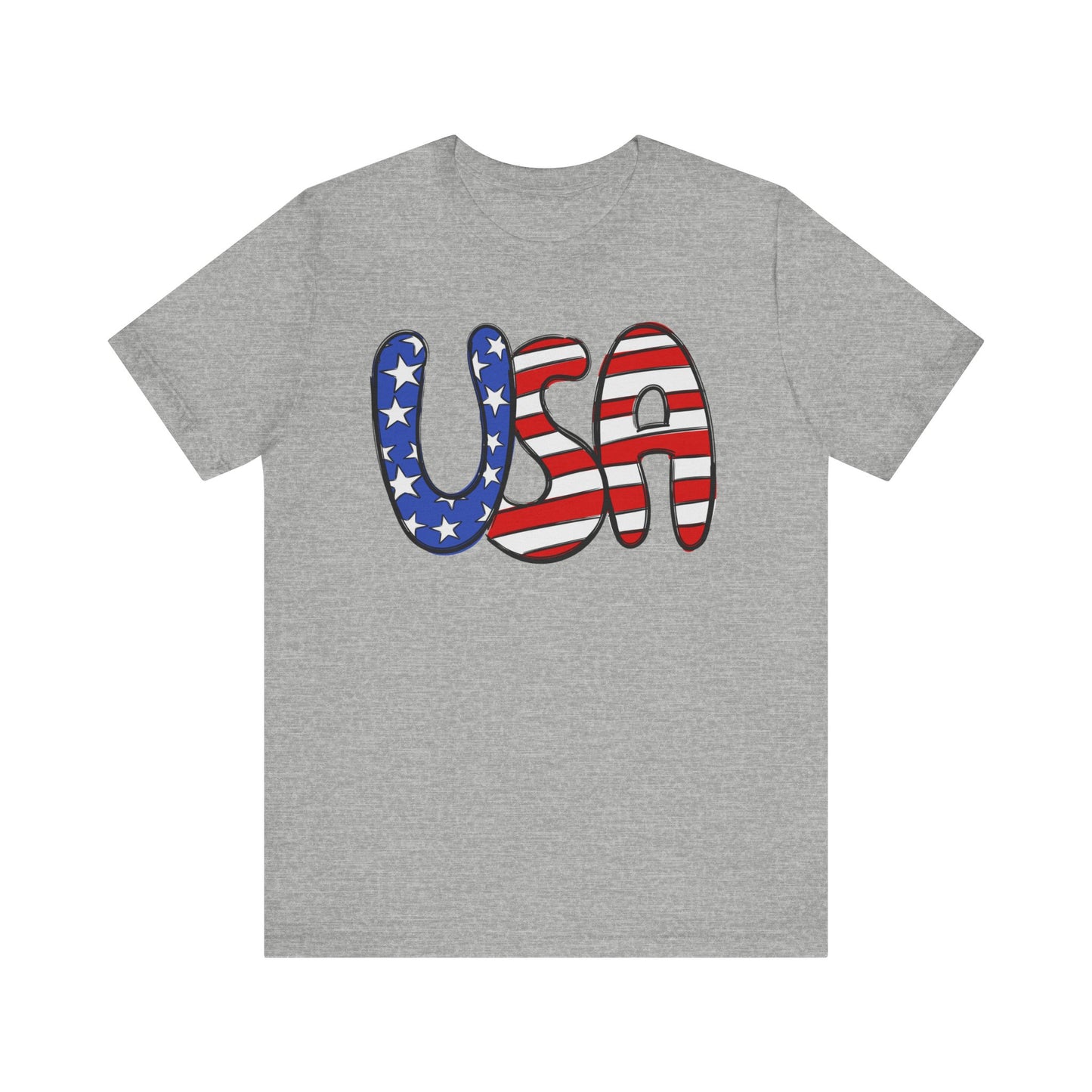 USA Unisex Jersey Short Sleeve Tee