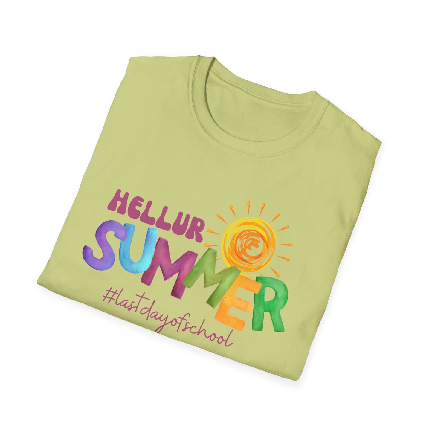 Hellur Summer Unisex Softstyle T-Shirt