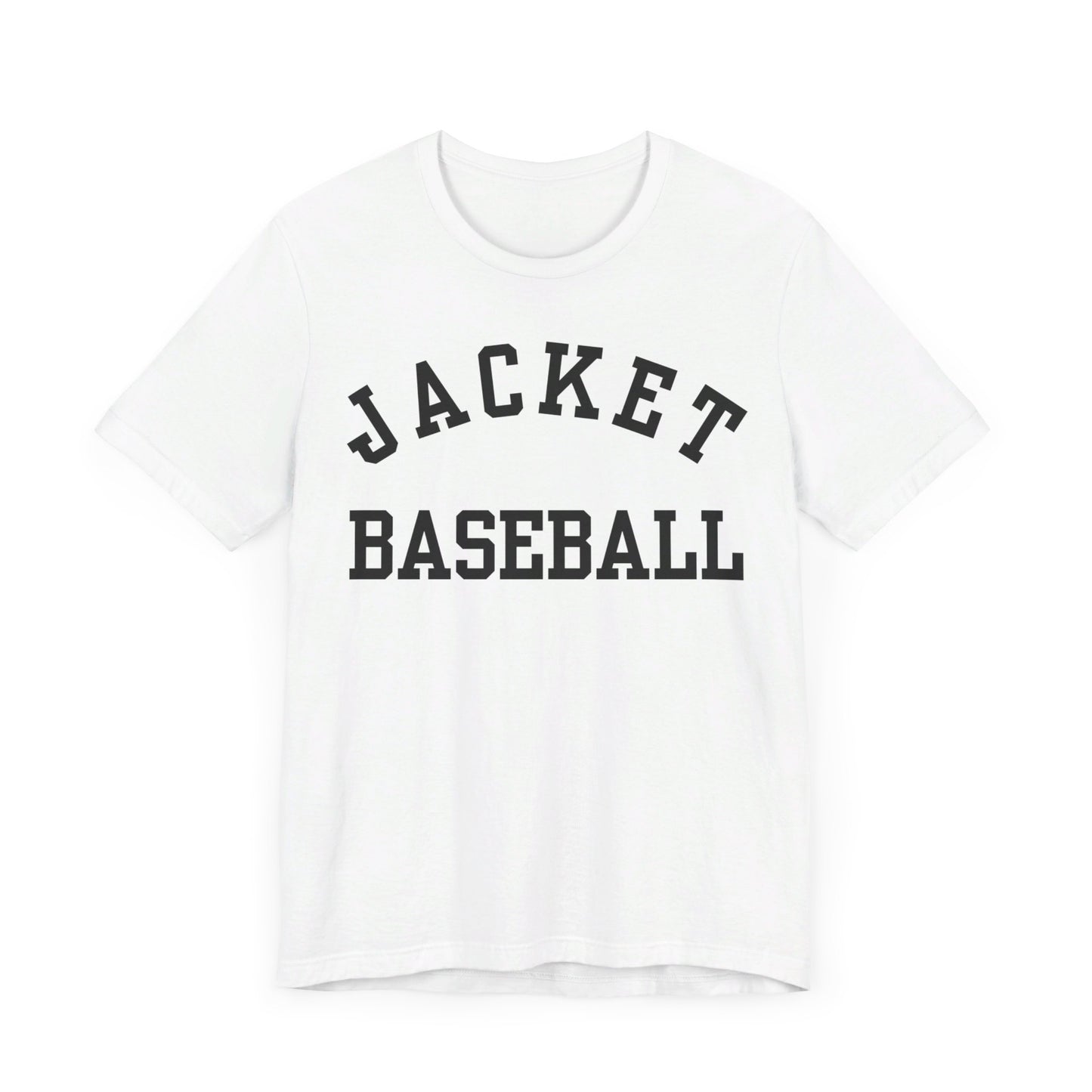 Classic Jacket Baseball Unisex Jersey Short Sleeve Tee