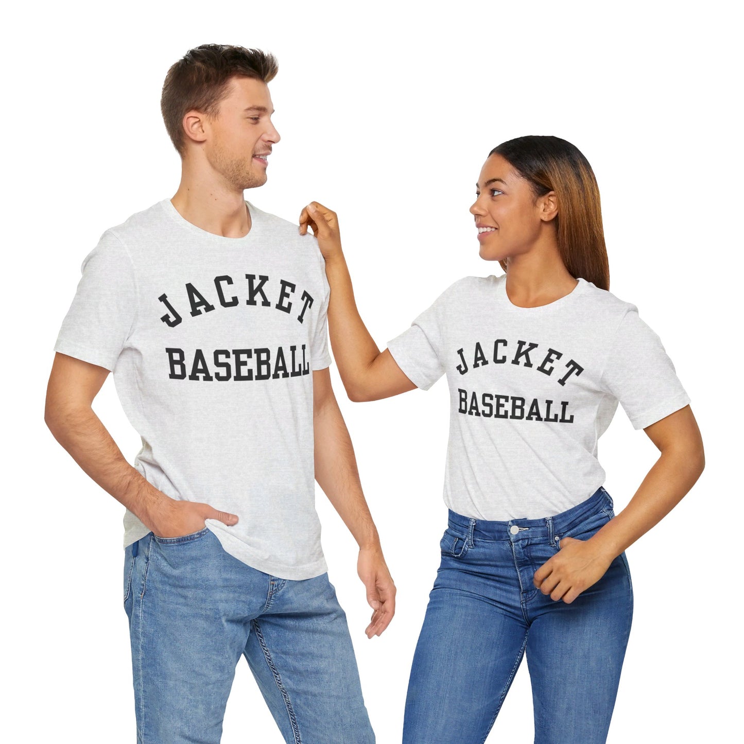 Classic Jacket Baseball Unisex Jersey Short Sleeve Tee