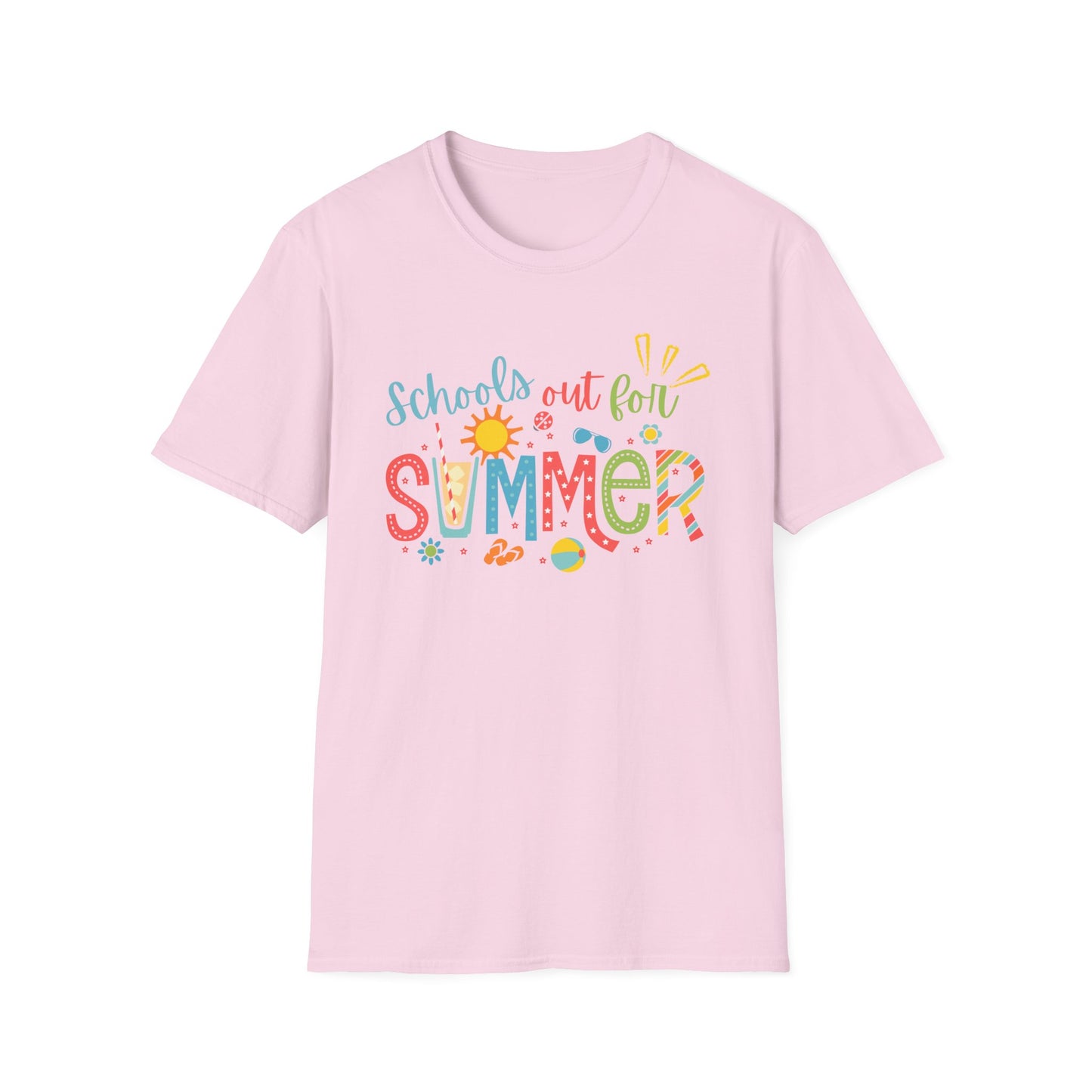 Schools Out for SUMMER! Unisex Softstyle T-Shirt