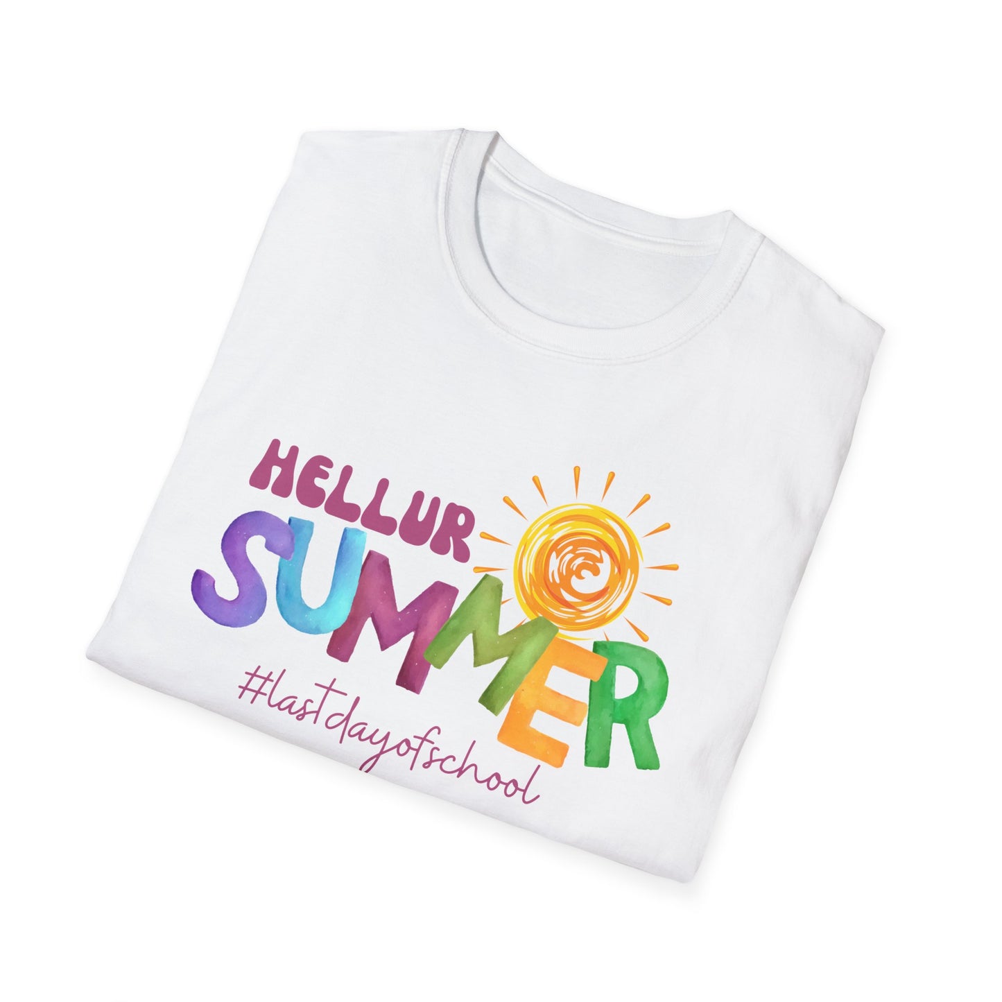 Hellur Summer Unisex Softstyle T-Shirt