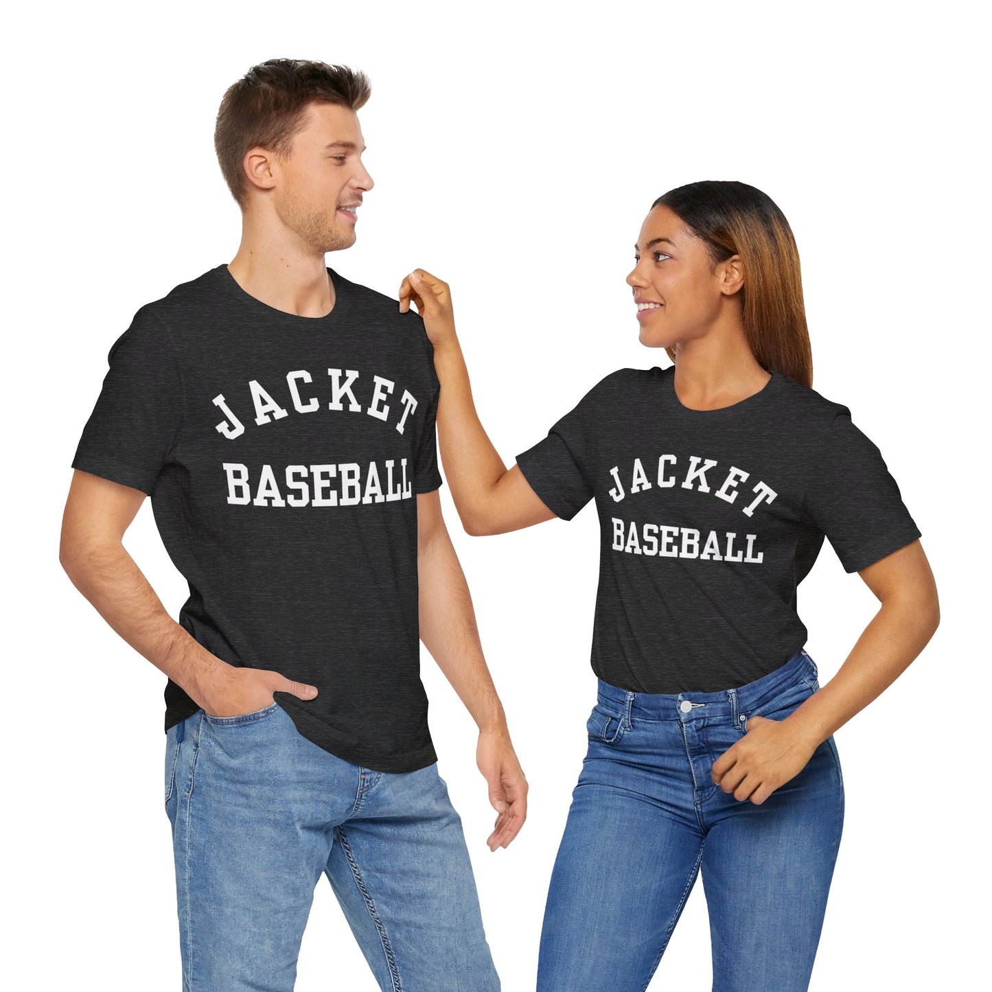 Classic Jacket Baseball Unisex Jersey Short Sleeve Tee