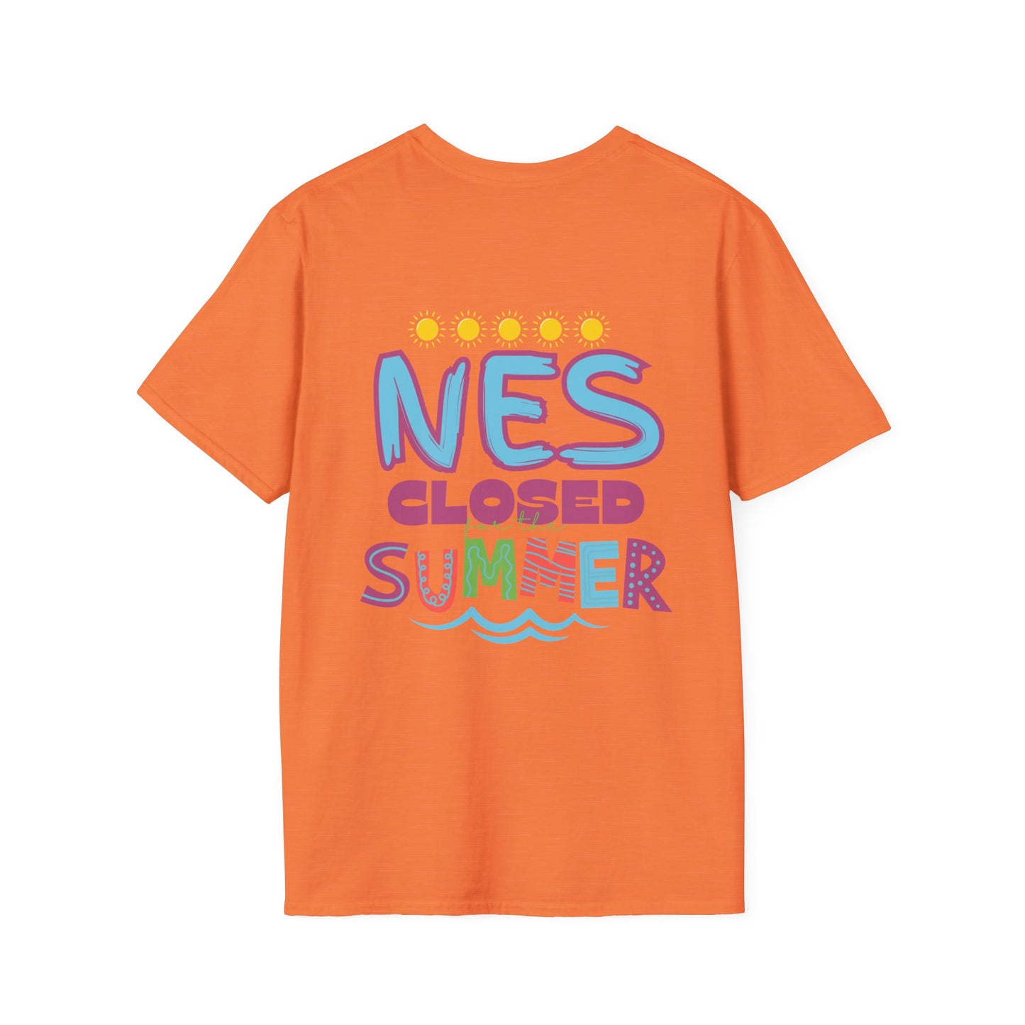 NES Closed for the Summer Unisex Softstyle T-Shirt