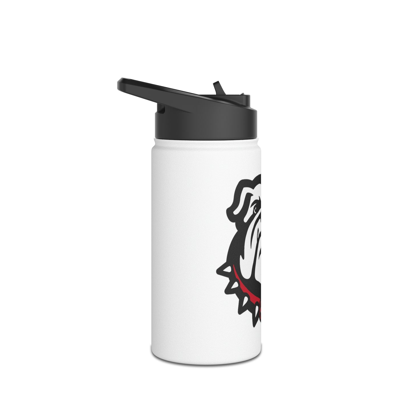 Cedartown Bulldog School Spirit Stainless Steel Water Bottle, Standard Lid