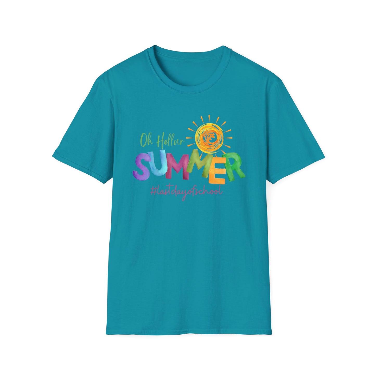 Oh Hellur Summer Unisex Softstyle T-Shirt