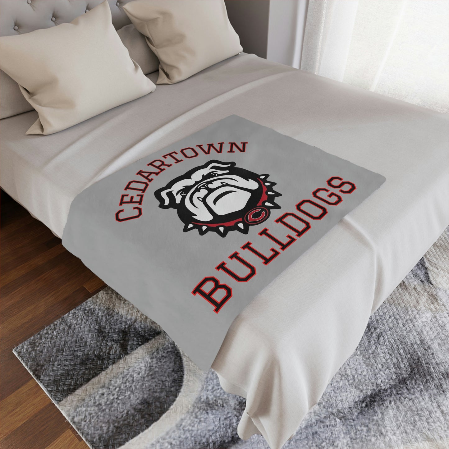 Cedartown Bulldogs Minky Blanket