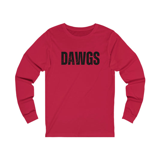 DAWGS Bella+Canvas Unisex Jersey Long Sleeve Tee