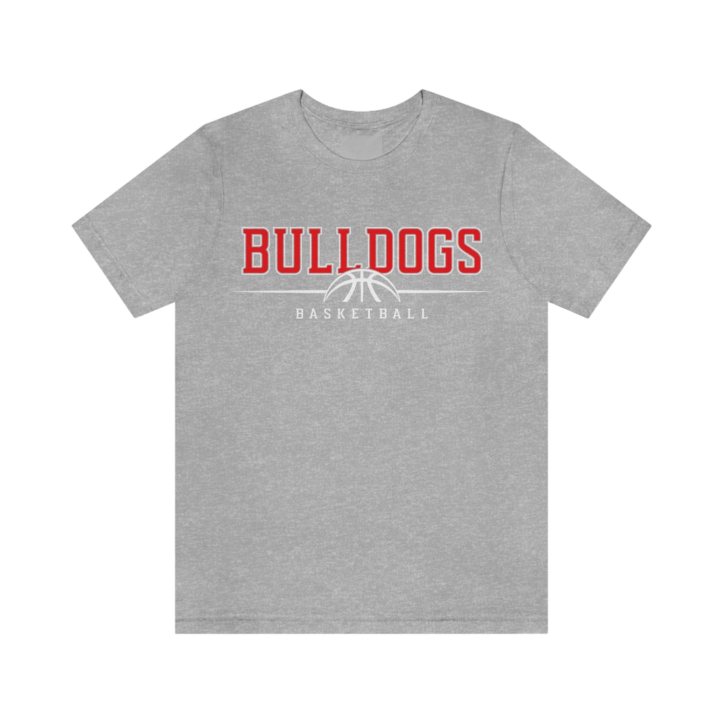 Bulldog Basketball Shirt Soft Style Unisex Jersey Short Sleeve Tee