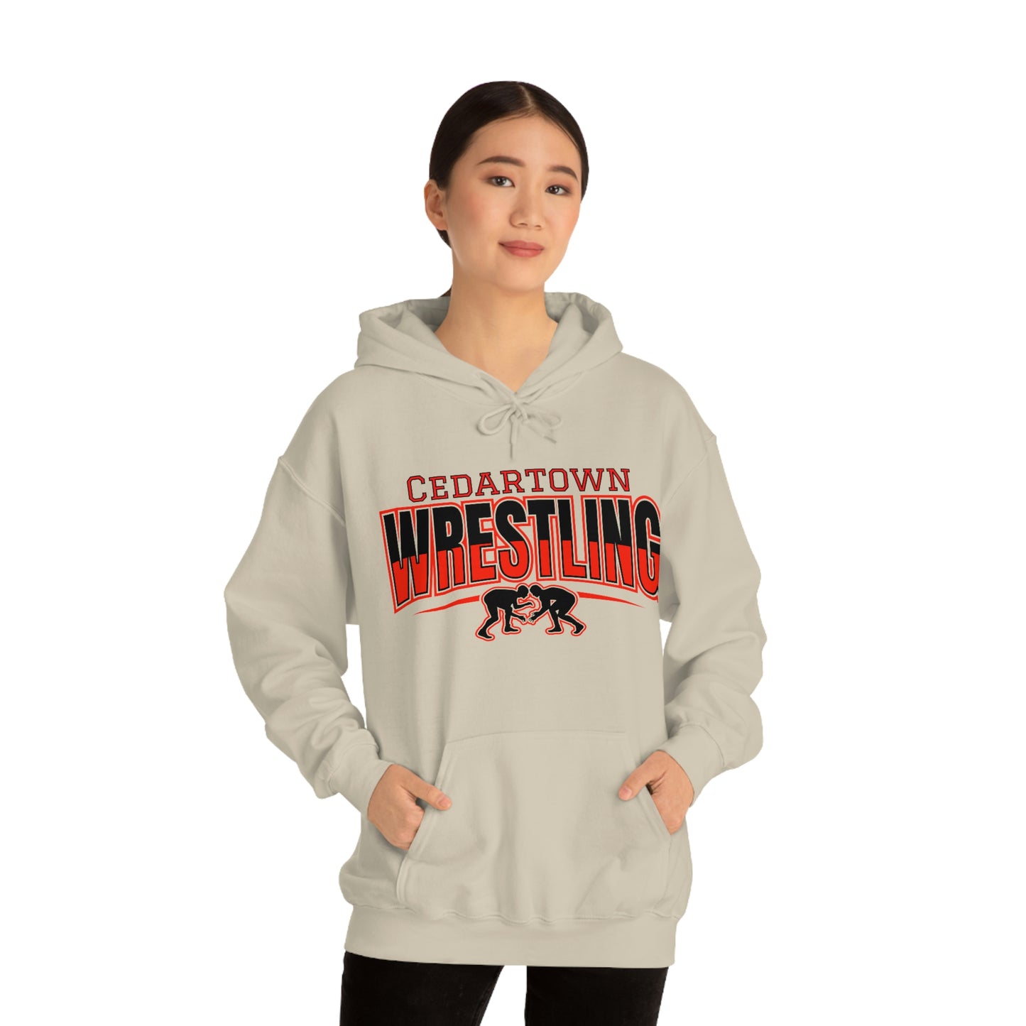 Cedartown Wrestling Unisex Heavy Blend Hooded Sweatshirt