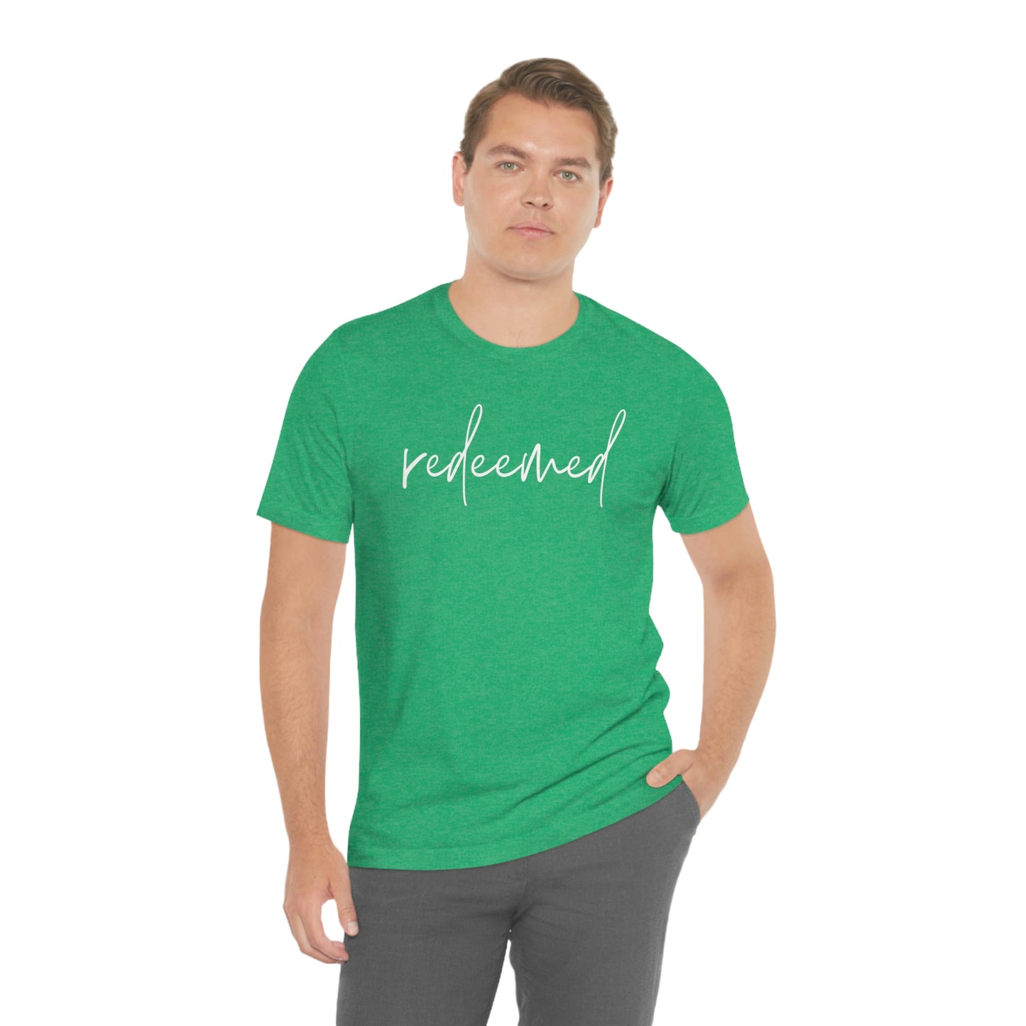 Redeemed Bella+Canvas Unisex Jersey Short Sleeve Tee