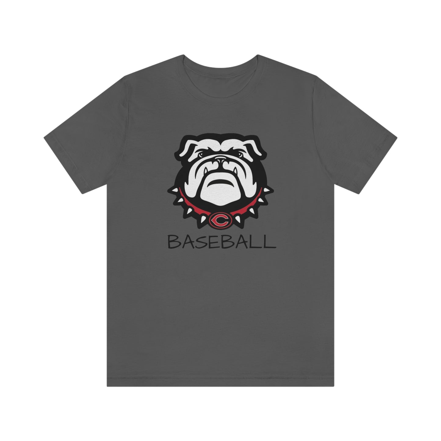 Bulldog Baseball Bella+Canvas 3001 Unisex Jersey Short Sleeve Tee