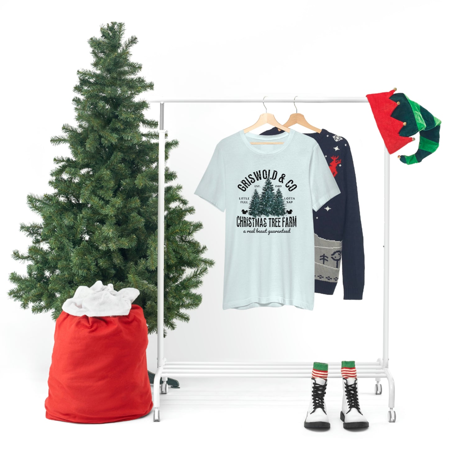 Christmas Griswold Tree Farm Unisex Jersey Short Sleeve Tee