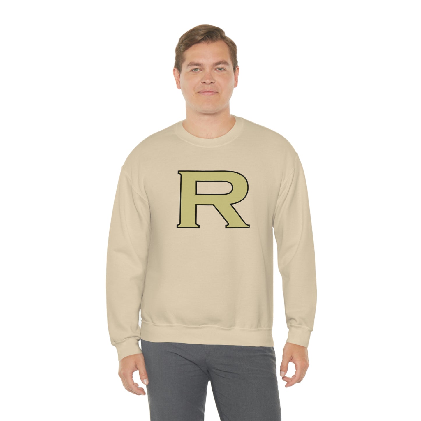 Rockmart Jackets School Spirit Gildan 18000 Unisex Heavy Blend Crewneck Sweatshirt