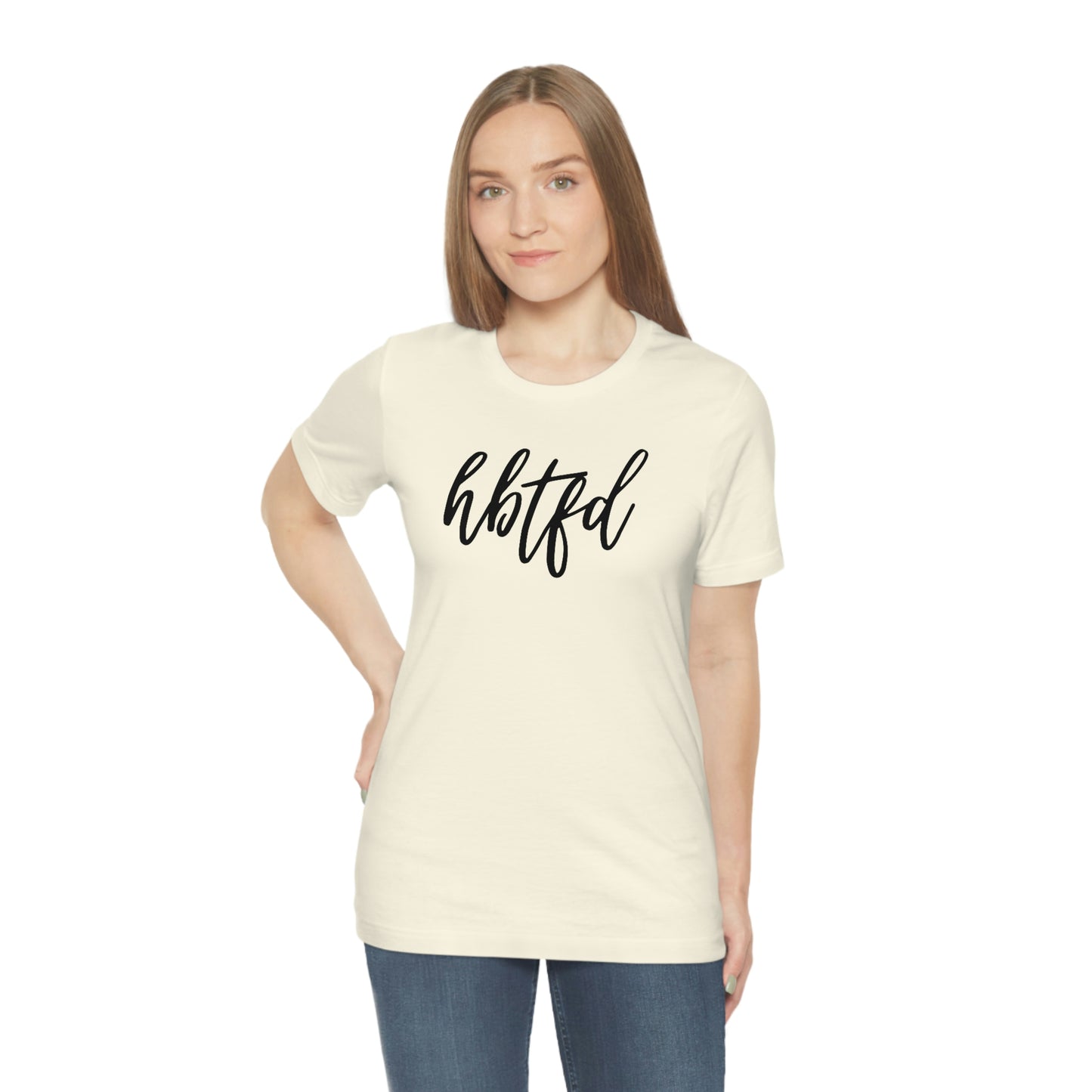 HBTFD girlie font Georgia Bulldog Soft Style Unisex Jersey Short Sleeve Tee